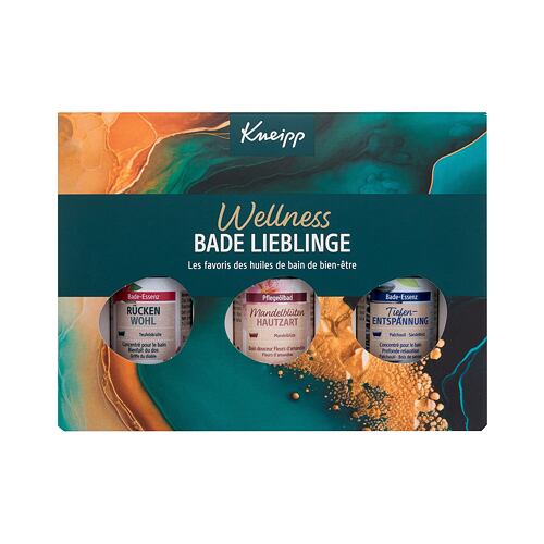 Oljna kopel Kneipp Bath Oil Wellness 20 ml Seti