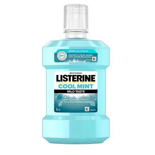 Ustna vodica Listerine Cool Mint Mild Taste Mouthwash 1000 ml