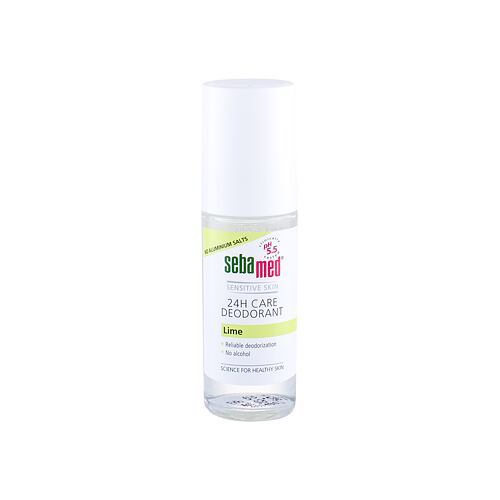 Deodorant SebaMed Sensitive Skin 24H Care Lime 50 ml