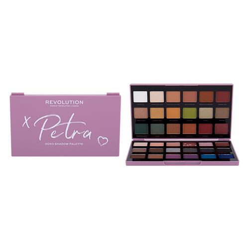 Senčilo za oči Makeup Revolution London X Petra XOXO Eyeshadow Palette 28,8 g