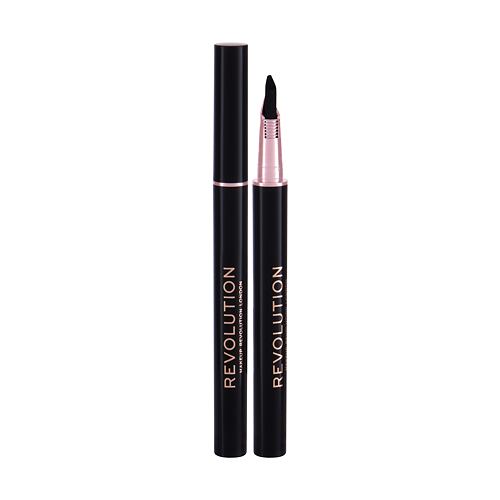 Črtalo za oči Makeup Revolution London Flick And Go 1,2 ml Black