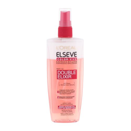 Nega brez izpiranja L'Oréal Paris Elseve Color-Vive Double Elixir 200 ml