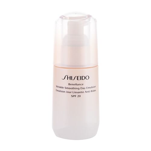 Dnevna krema za obraz Shiseido Benefiance Wrinkle Smoothing Day Emulsion SPF20 75 ml