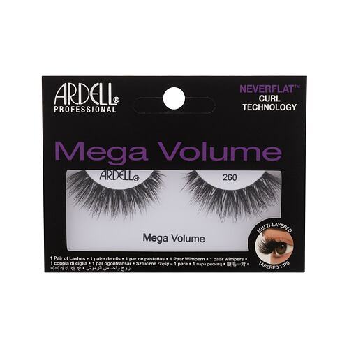 Umetne trepalnice Ardell Mega Volume 260 1 kos Black