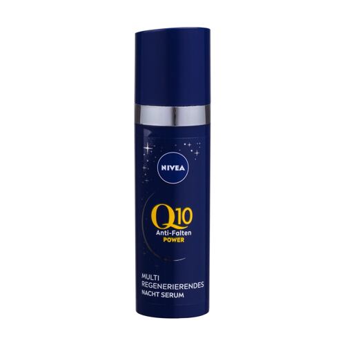 Serum za obraz Nivea Q10 Power Ultra Recovery Night Serum 30 ml