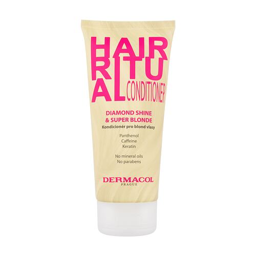 Balzam za lase Dermacol Hair Ritual Diamond Shine & Super Blonde Conditioner 200 ml