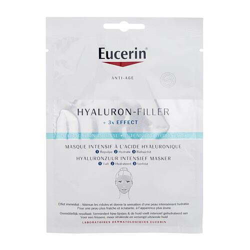 Maska za obraz Eucerin Hyaluron-Filler + 3x Effect Hyaluron Intensive Mask 1 kos