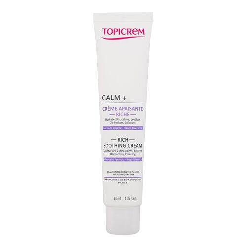 Dnevna krema za obraz Topicrem Calm+ Rich Soothing Cream 40 ml