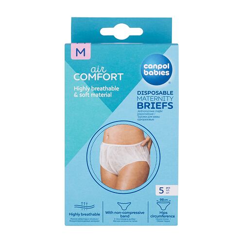 Poporodne hlačke Canpol babies Air Comfort Disposable Maternity Briefs M 5 kos