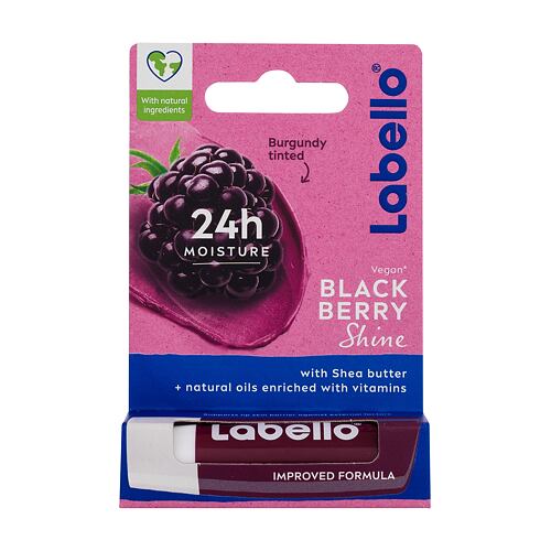 Balzam za ustnice Labello Blackberry Shine 24h Moisture Lip Balm 4,8 g