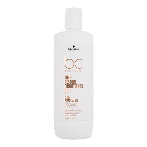 Balzam za lase Schwarzkopf Professional BC Bonacure Time Restore Q10 Conditioner 1000 ml