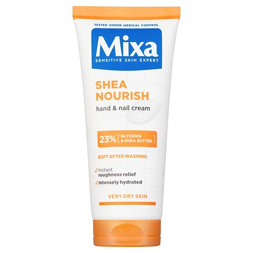 Krema za roke Mixa Shea Nourish Hand & Nail Cream 100 ml