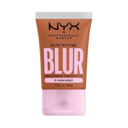 Puder NYX Professional Makeup Bare With Me Blur Tint Foundation 30 ml 15 Warm Honey