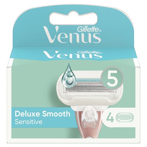 Nadomestne britvice Gillette Venus Deluxe Smooth Sensitive 4 kos