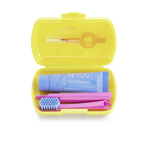 Zobna ščetka Curaprox Travel Set Yellow 1 kos