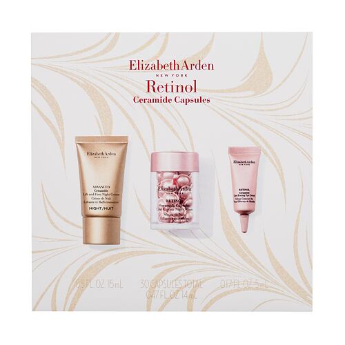 Serum za obraz Elizabeth Arden Ceramide Retinol Capsules 30 kos Seti