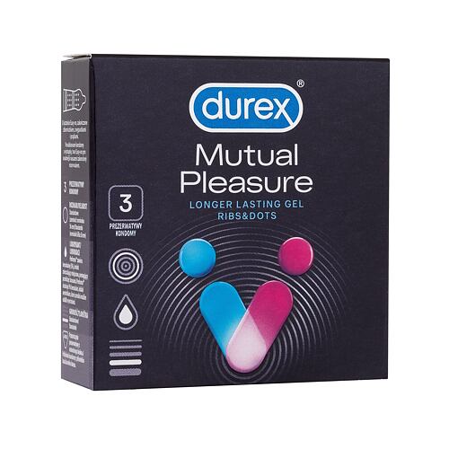 Kondomi Durex Mutual Pleasure 3 kos