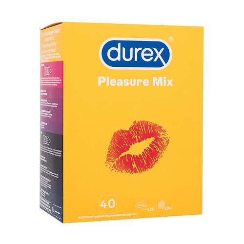 Kondomi Durex Pleasure Mix 40 kos