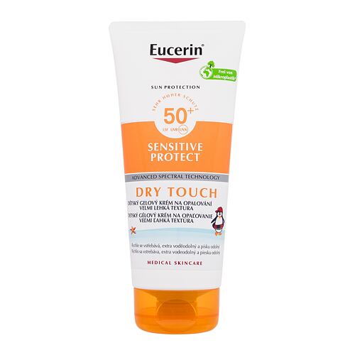 Zaščita pred soncem za telo Eucerin Sun Kids Sensitive Protect Dry Touch Gel-Cream SPF50+ 200 ml