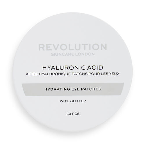 Maska za področje okoli oči Revolution Skincare Hyaluronic Acid Hydrating Eye Patches 60 kos