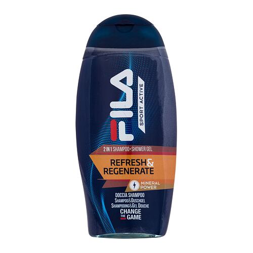 Gel za prhanje Fila Sport Active Refresh & Regenerate 2in1 Shampoo + Shower Gel 250 ml