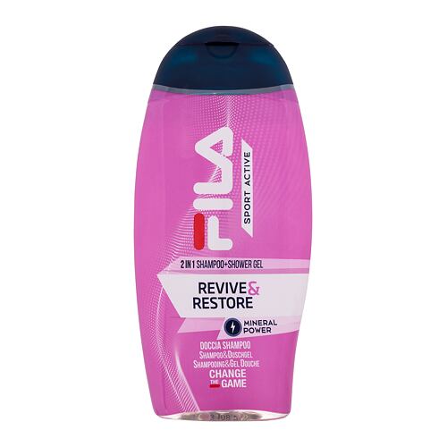 Gel za prhanje Fila Sport Active Revive & Restore 2in1 Shampoo + Shower Gel 250 ml