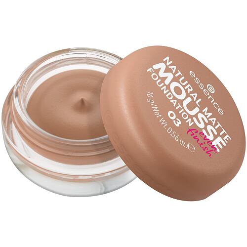 Puder Essence Natural Matte Mousse 16 g 03