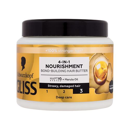 Maska za lase Schwarzkopf Gliss Nourishment 4-in-1 Hair Butter 400 ml