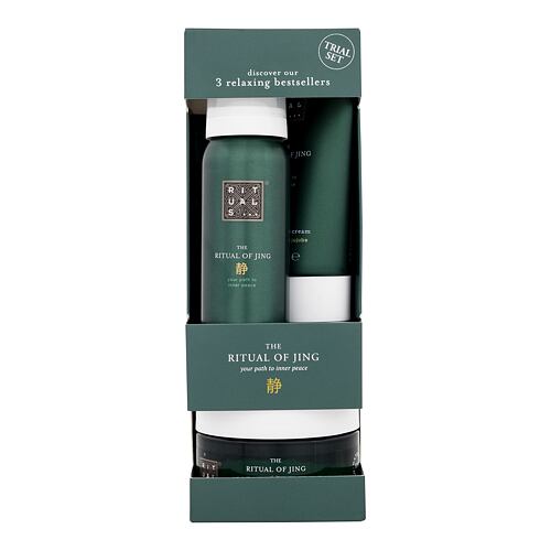 Krema za telo Rituals The Ritual Of Jing 3 Relaxing Bestsellers 70 ml poškodovana škatla Seti