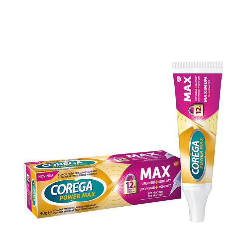 Krema za pričvrstitev Corega Power Max Fixing + Comfort 40 g