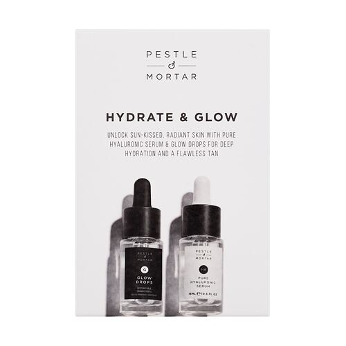 Serum za obraz Pestle & Mortar Hydrate & Glow 15 ml Seti