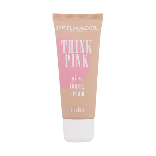 BB krema Dermacol Think Pink Glow Toning Cream 30 ml 2 Medium