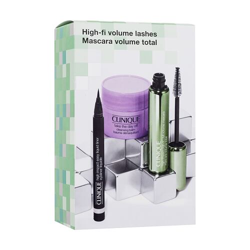 Maskara Clinique High Impact High-Fi Full Volume Mascara 10 ml 01 Intense Black Seti