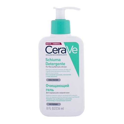 Čistilni gel CeraVe Facial Cleansers Foaming Cleanser 236 ml