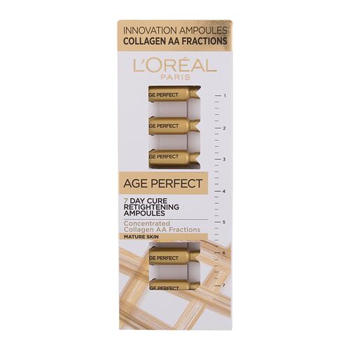 Serum za obraz L'Oréal Paris Age Perfect 7 Day Cure Retightening Ampoules 7x1 ml