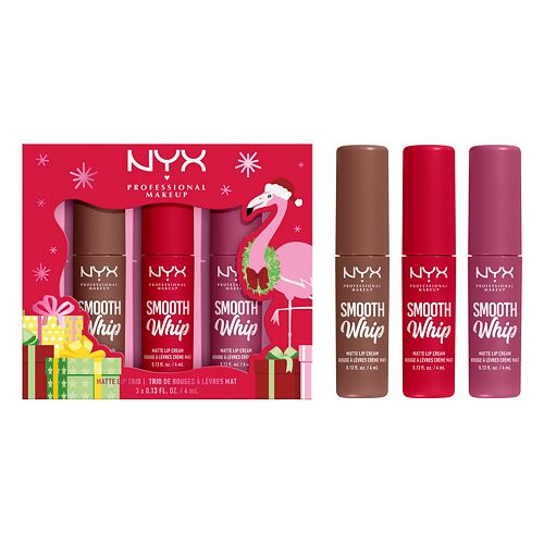 Šminka NYX Professional Makeup Fa La La L.A. Land Smooth Whip Matte Lip Cream Trio 3x4 ml Seti