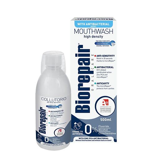 Ustna vodica Biorepair Antibacterial Mouthwash 3in1 500 ml