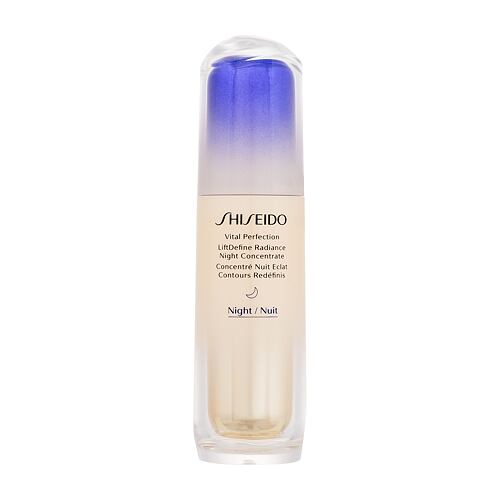 Serum za obraz Shiseido Vital Perfection LiftDefine Radiance Night Concentrate 40 ml