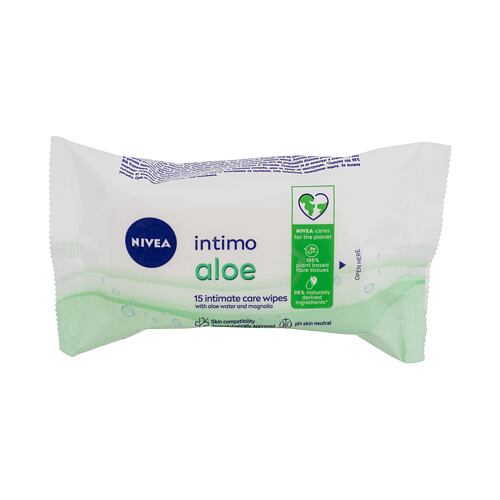 Izdelki za intimno nego Nivea Intimo Aloe 15 kos