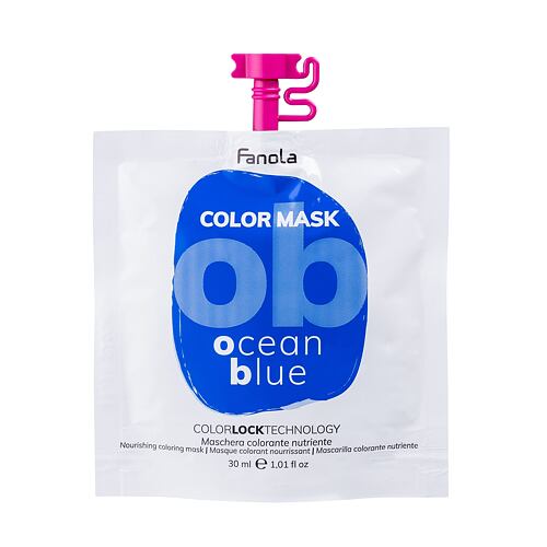 Barva za lase Fanola Color Mask 30 ml Ocean Blue