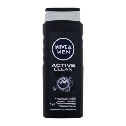 Gel za prhanje Nivea Men Active Clean 500 ml