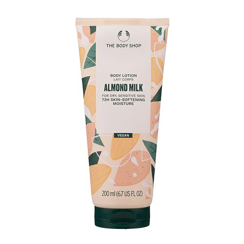 Losjon za telo The Body Shop Almond Milk Body Lotion For Dry Sensitive Skin 200 ml