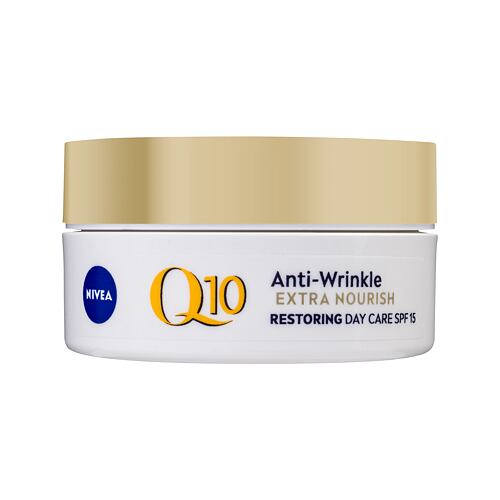 Dnevna krema za obraz Nivea Q10 Power Anti-Wrinkle Extra Nourish SPF15 50 ml