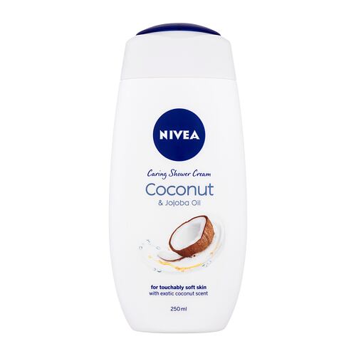 Krema za prhanje Nivea Coconut & Jojoba Oil 250 ml