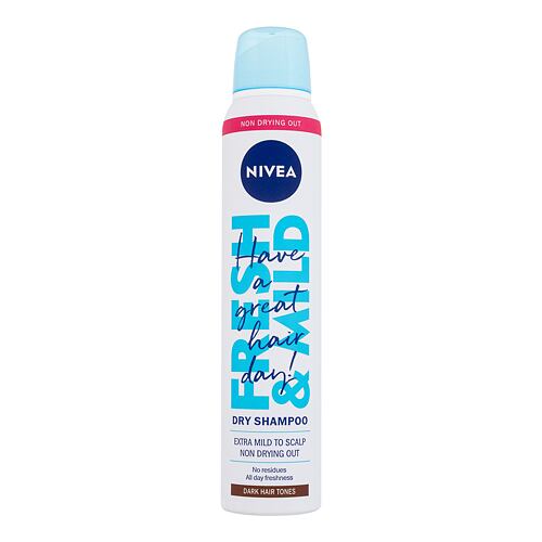 Suhi šampon Nivea Fresh & Mild Dark Hair Tones 200 ml