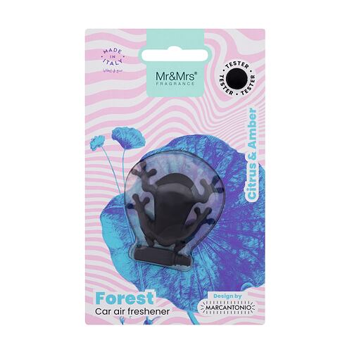 Osvežilci za vozilo Mr&Mrs Fragrance Forest Frog Black 1 kos