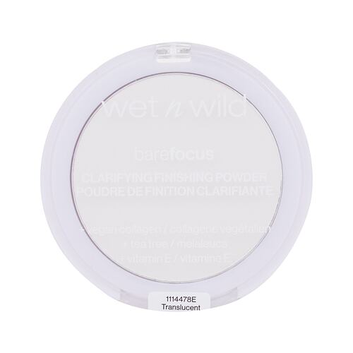 Puder v prahu Wet n Wild Bare Focus Clarifying Finishing Powder 6 g Translucent