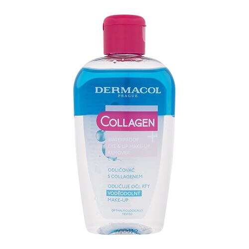 Odstranjevalec ličil za oči Dermacol Collagen+ Waterproof Eye & Lip Make-up Remover 150 ml