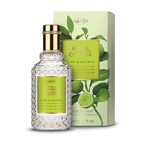 Kolonjska voda 4711 Acqua Colonia Lime & Nutmeg 50 ml