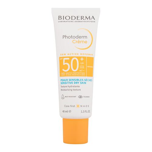 Zaščita pred soncem za obraz BIODERMA Photoderm Cream SPF50+ 40 ml Invisible